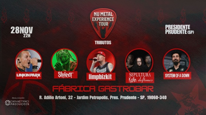Nu Metal Experience Tour @ Presidente Prudente - SP