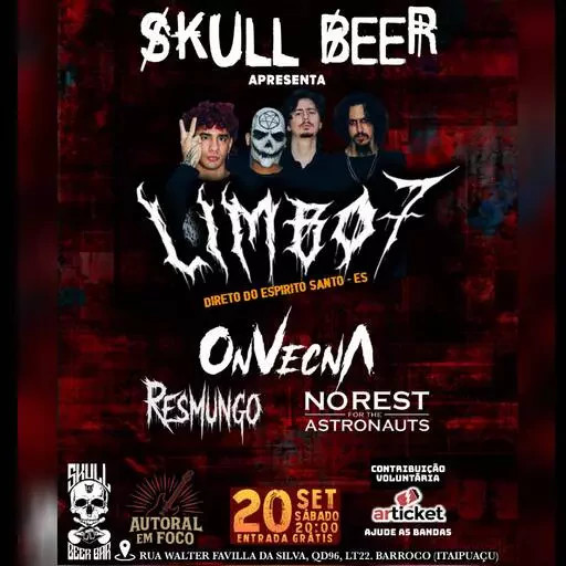 LIMBO 7 + ONVECNA + RESMUNGO + NRFTA @ Maricá - RJ