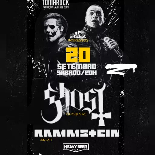 GHOST cover + RAMMSTEIN cover @ Rio De Janeiro - RJ
