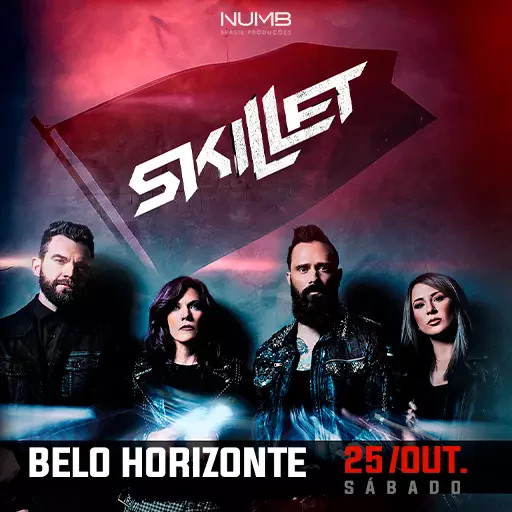 Skillet Brasil 2025 - Belo Horizonte @ Belo Horizonte - MG
