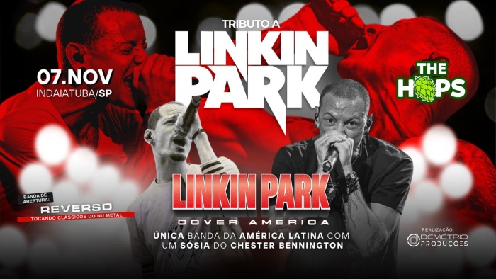 Tributo ao Linkin Park com a Banda Linkin Park Cover América @ Indaiatuba - SP