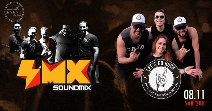 Bandas SoundMix e Lets Go Rock @ São Paulo - SP