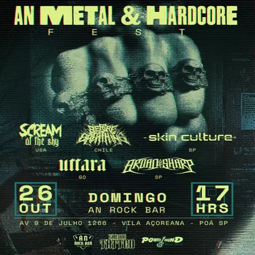 A.N METAL & HARDCORE FEST @ Poá - SP