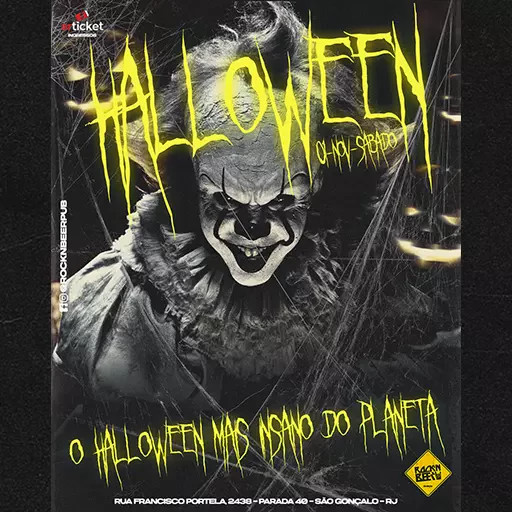 HALLOWEEN ROCKNBEER - SÁBADO @ São Gonçalo - RJ