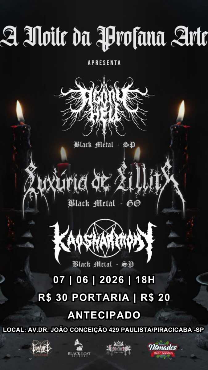 A Noite da Profana Arte @ Piracicaba - SP