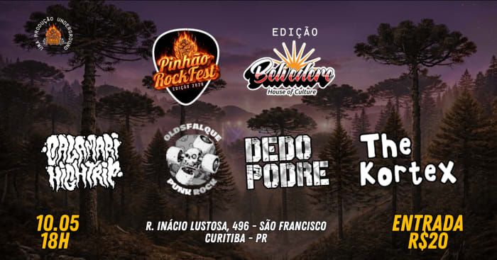 Pinhão RockFest 2026 - Edição Belvedere @ Curitiba - PR