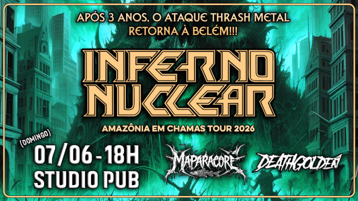 Amazônia em Chamas Tour 2026 @ Belém - PA