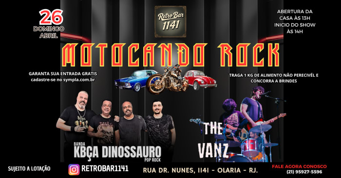 MOTOCANDO ROCK (ABRIL) @ Rio De Janeiro - RJ