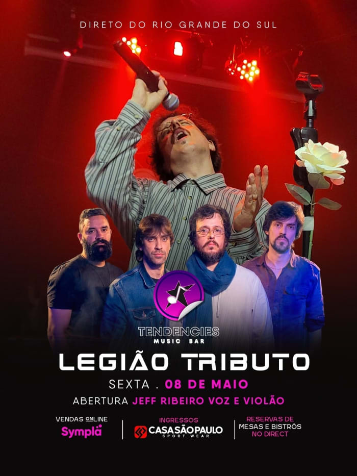 Legião Urbana Tributo + Jeff Ribeiro @ Palmas - TO