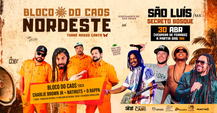 Bloco do Caos Nordeste @ São Luís - MA