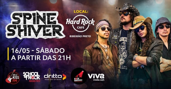 Spine Shiver – Southern Rock Experience @ Ribeirão Preto - SP