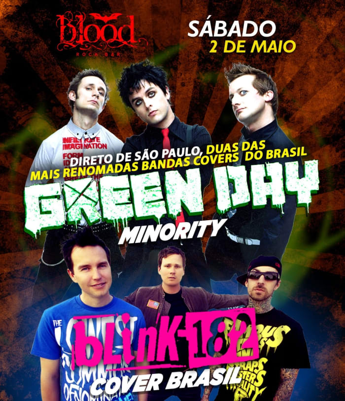 Blink 182 Cover Brasil e Minority Green Day Cover @ Curitiba - PR