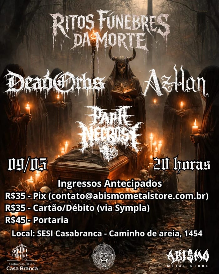 RITOS FÚNEBRES DA MORTE @ Salvador - BA