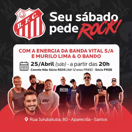 Banda Vital e Murilo Lima & O Bando @ Santos - SP