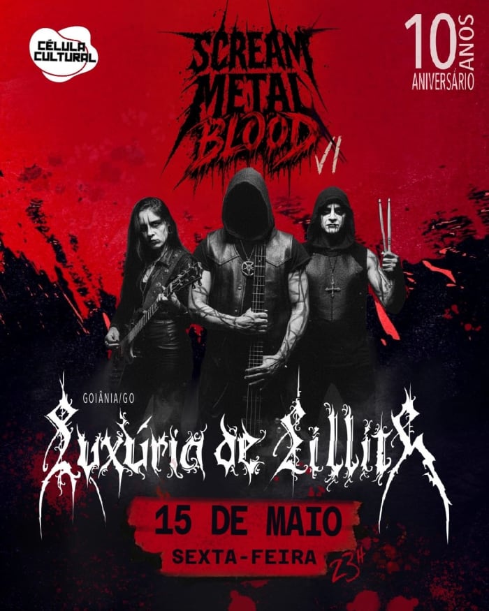 Luxúria de Lillith no Scream Metal Blood VI @ Florianópolis - SC