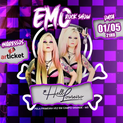 EMO ROCK SHOW – UMA NOITE DE CLÁSSICOS 2000 @ Campo Grande - MS