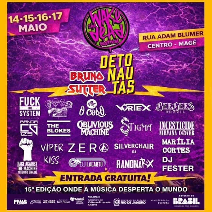 Wake the Dead Festival 2026 - Edição Gratuita @ Magé - RJ