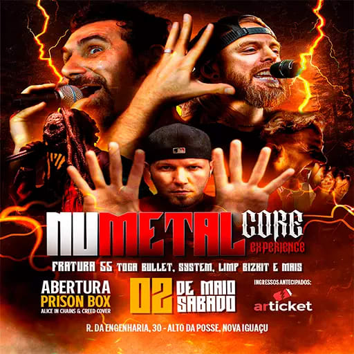 Numetal Core Experience | Fratura 55 @ Nova Iguaçu - RJ