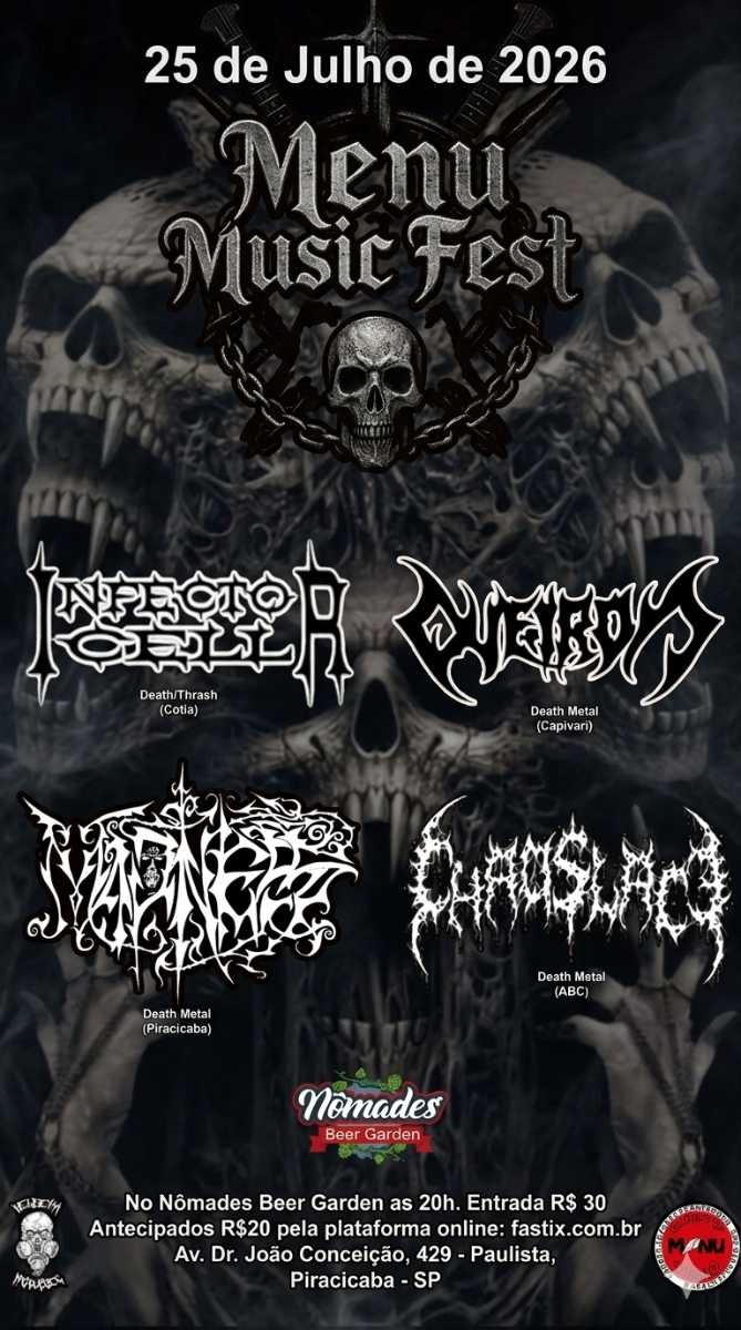 Menu Music Fest @ Piracicaba - SP