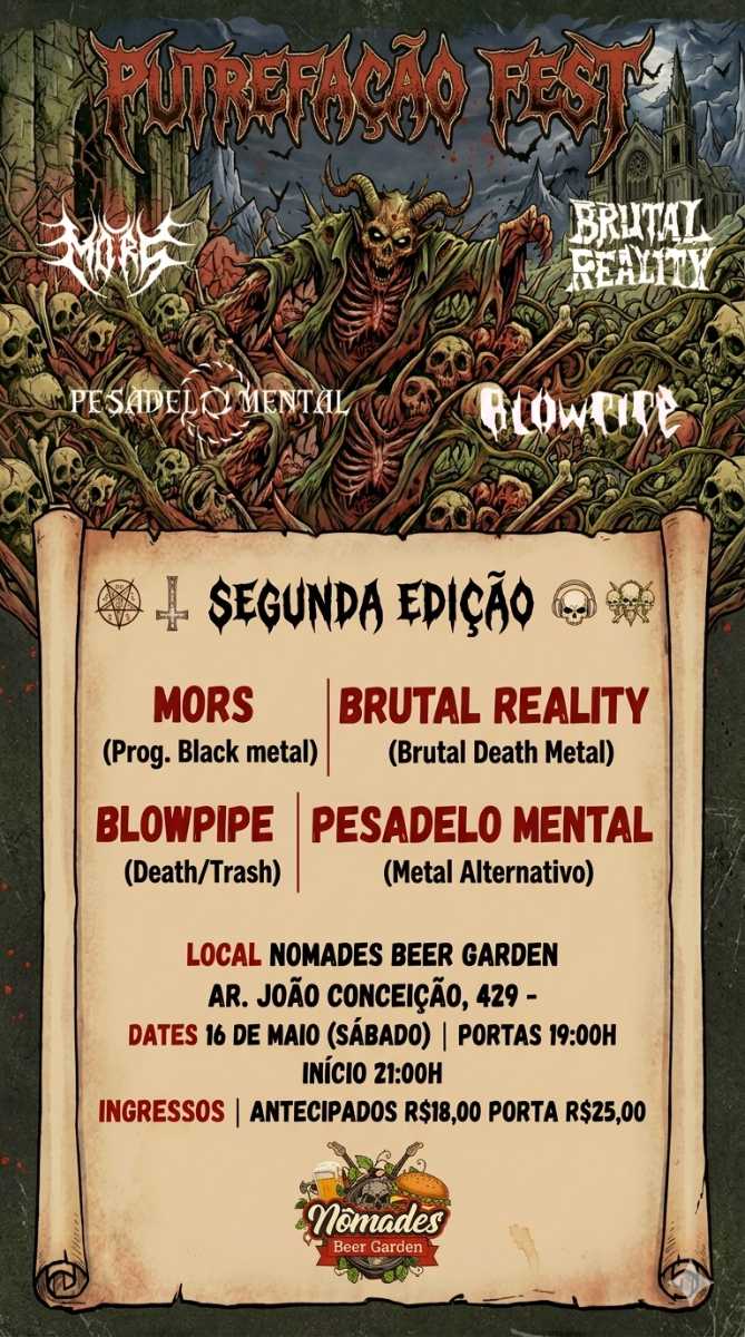 II Putrefação Fest @ Piracicaba - SP