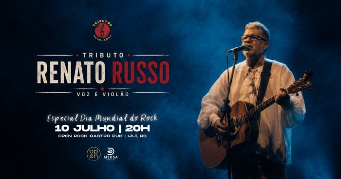 Tributo Renato Russo – Voz e Violão @ Ijuí - RS
