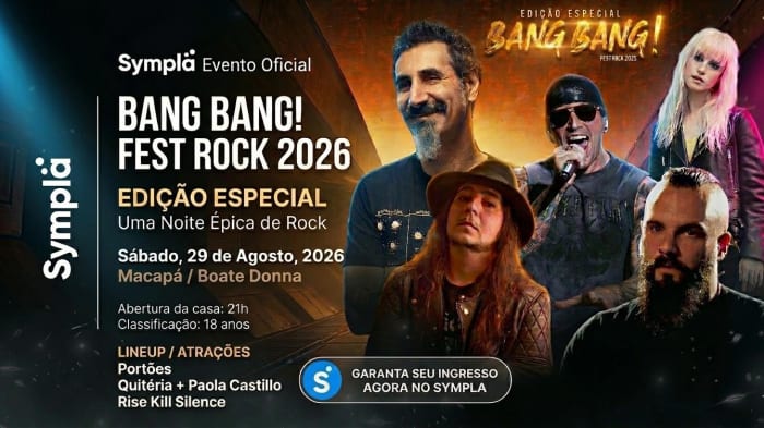 BANG BANG FEST ROCK - EDIÇÃO ESPECIAL 2026 @ Macapá - AP