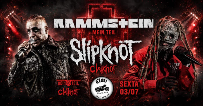 SLIPKNOT + RAMMSTEIN COVER @ Curitiba - PR
