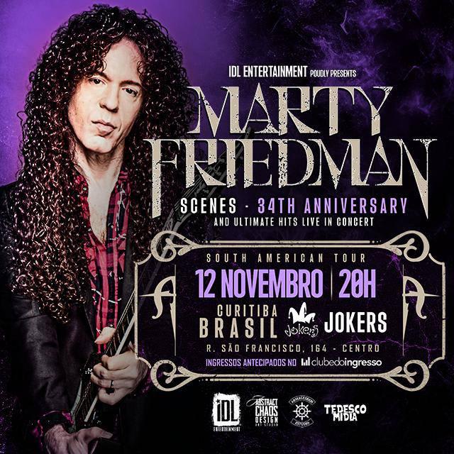 Marty Friedman em Curitiba @ Curitiba - PR