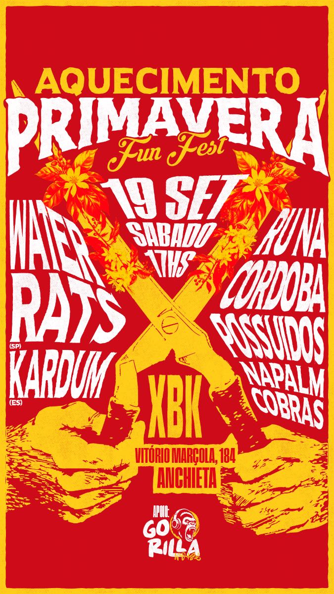 Festa de aquecimento Primavera Fun Fest @ Belo Horizonte - MG
