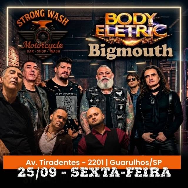 Covers: Smiths e Morrissey + Banda Body Eletric (Anos 80) @ Guarulhos - SP