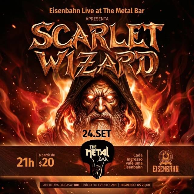 Scarlet Wizard @ São Paulo - SP