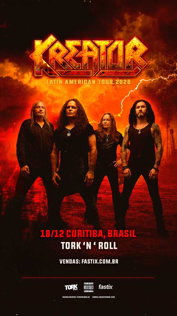 Kreator em Curitiba @ Curitiba - PR