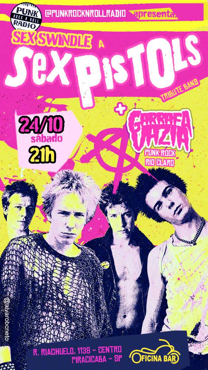 Sex Pistols tributo @ Piracicaba - SP