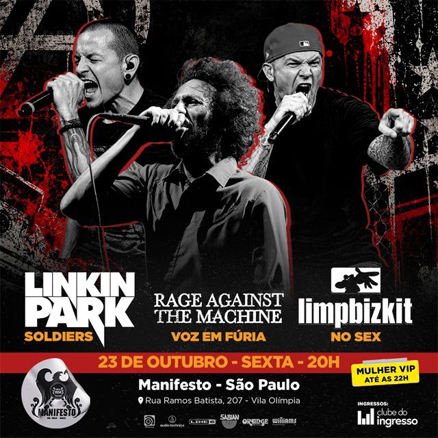 Linkin Park - Rage Against The Machine - Limpbizkit @ São Paulo - SP