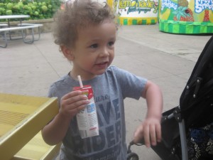 Yummy milk! First cheapo state fair trip - try to bring as many of your own drinks as possible to save precious cash!