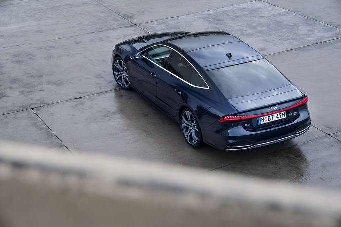 The vision, according to chief designer Andreas Koglin, included the distinguishable 'boat tail' at the rear.