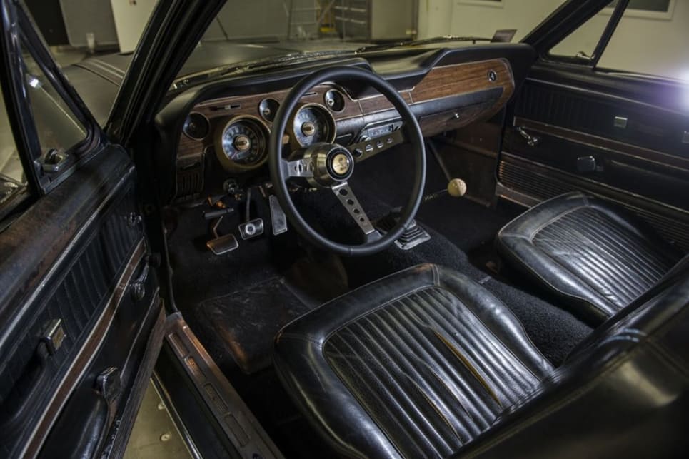 The Mustang has remain largely untouched
