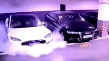 Tesla says Model S fire caught on film was caused by a battery module Tesla says Model S fire caught on film was caused by a battery module