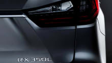 Lexus RX L 2018 teased ahead of LA show Lexus RX L 2018 teased ahead of LA show