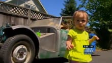 Toddler buys classic car on eBay Toddler buys classic car on eBay