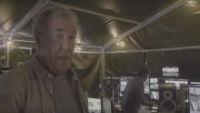 Jeremy Clarkson shows off The Grand Tour's "tech tent" as filming wraps on first episode Jeremy Clarkson shows off The Grand Tour's "tech tent" as filming wraps on first episode