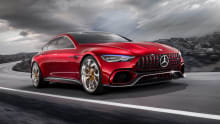 Mercedes-AMG GT Concept packs 600kW hybrid drivetrain Mercedes-AMG GT Concept packs 600kW hybrid drivetrain