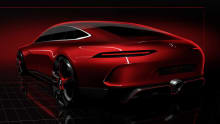 Mercedes-AMG GT Concept four-door hybrid teased Mercedes-AMG GT Concept four-door hybrid teased