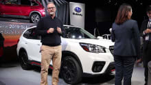 Subaru Forester 2018 revealed in New York Subaru Forester 2018 revealed in New York