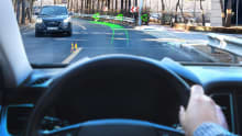 Hyundai holographic AR navigation system revealed Hyundai holographic AR navigation system revealed
