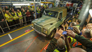 Land Rover Defender gone for now, but will be back
