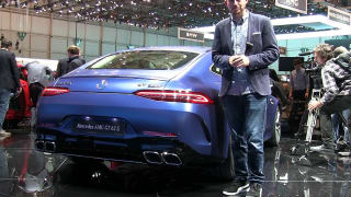 Mercedes-AMG GT 4-door Coupe 2018 revealed