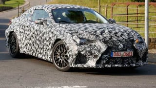 Lexus RC F coupe | IS F coupe spy shots
