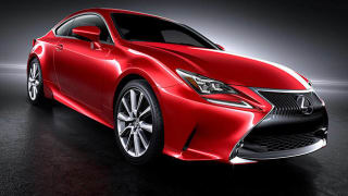 Lexus RC Coupe here in a year