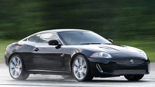 Jaguar XKR leap into purrfection